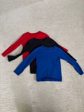 Primary Kids Long Sleeve Tees 3-pack